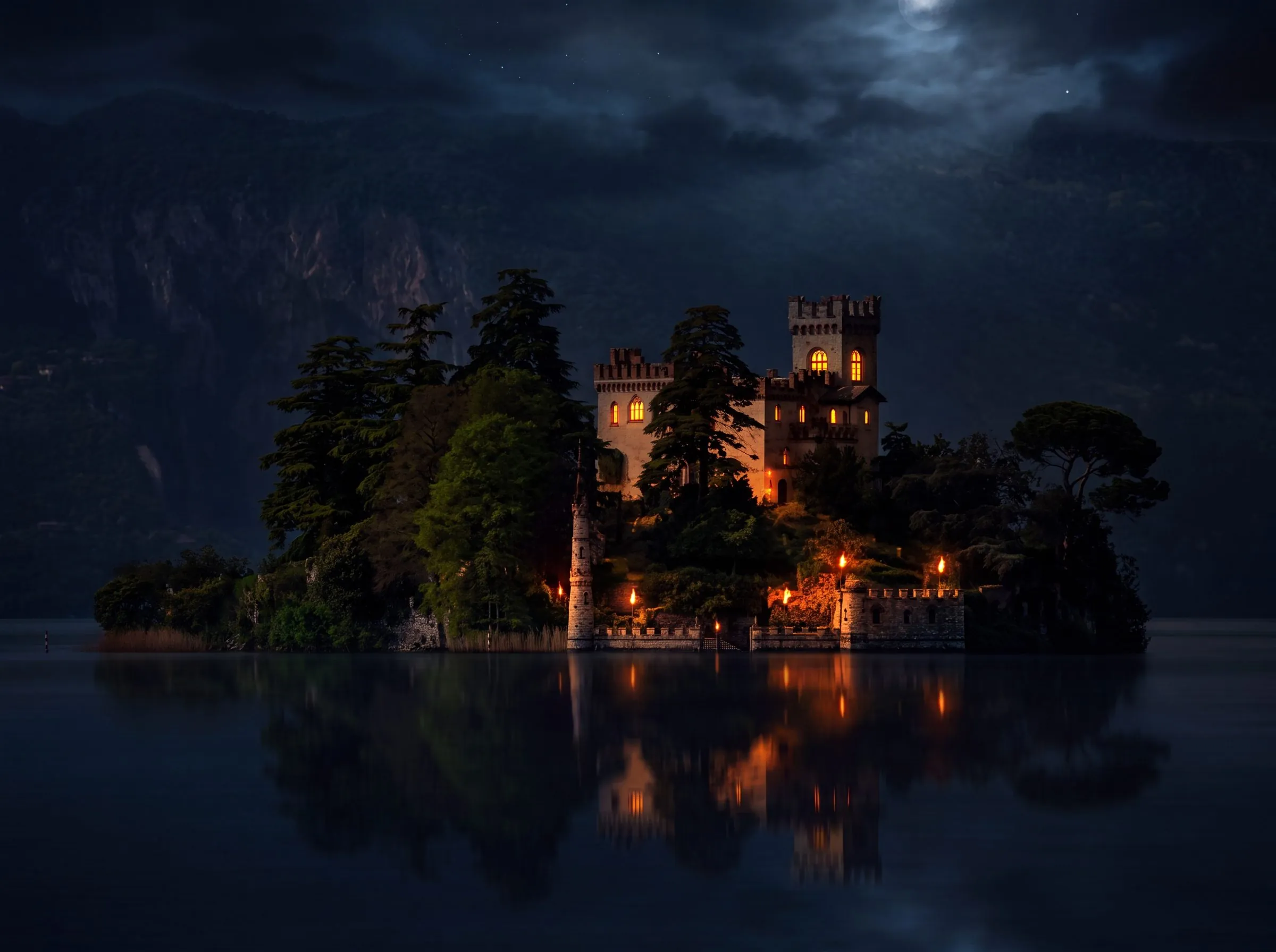 Castello sul Lago d'Iseo