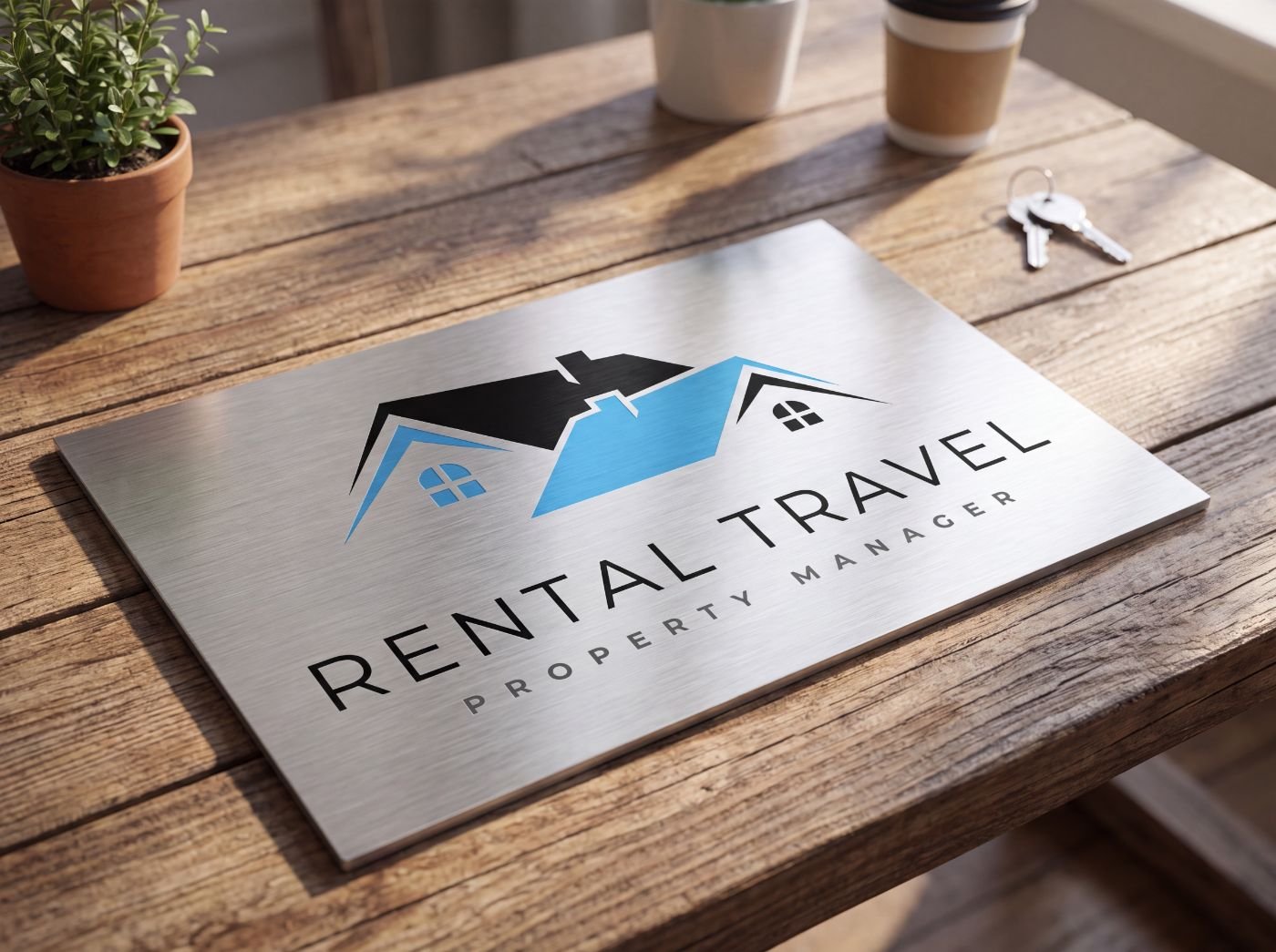 Property manager RentalTravel bei der Arbeit in einem Ferienhaus am Iseosee
